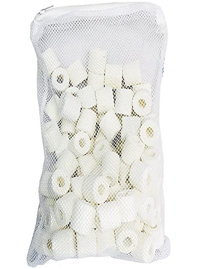 حلقة سيراميكية لفلترة أحواض السمك VAYINATO® مع كيس شبكي 500 غرام من Petzlifeworld - Image 1